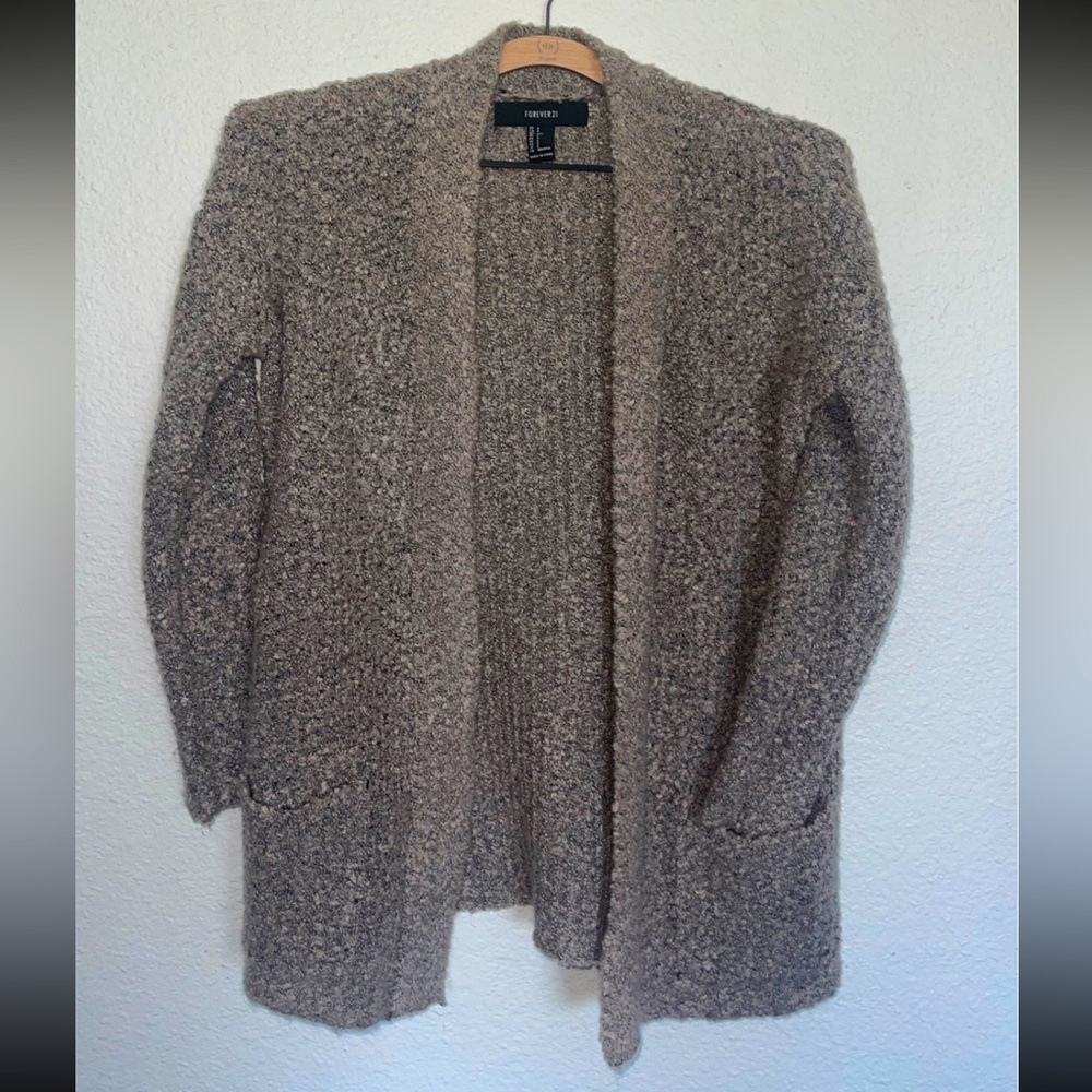 Waffle Knit Cardigan